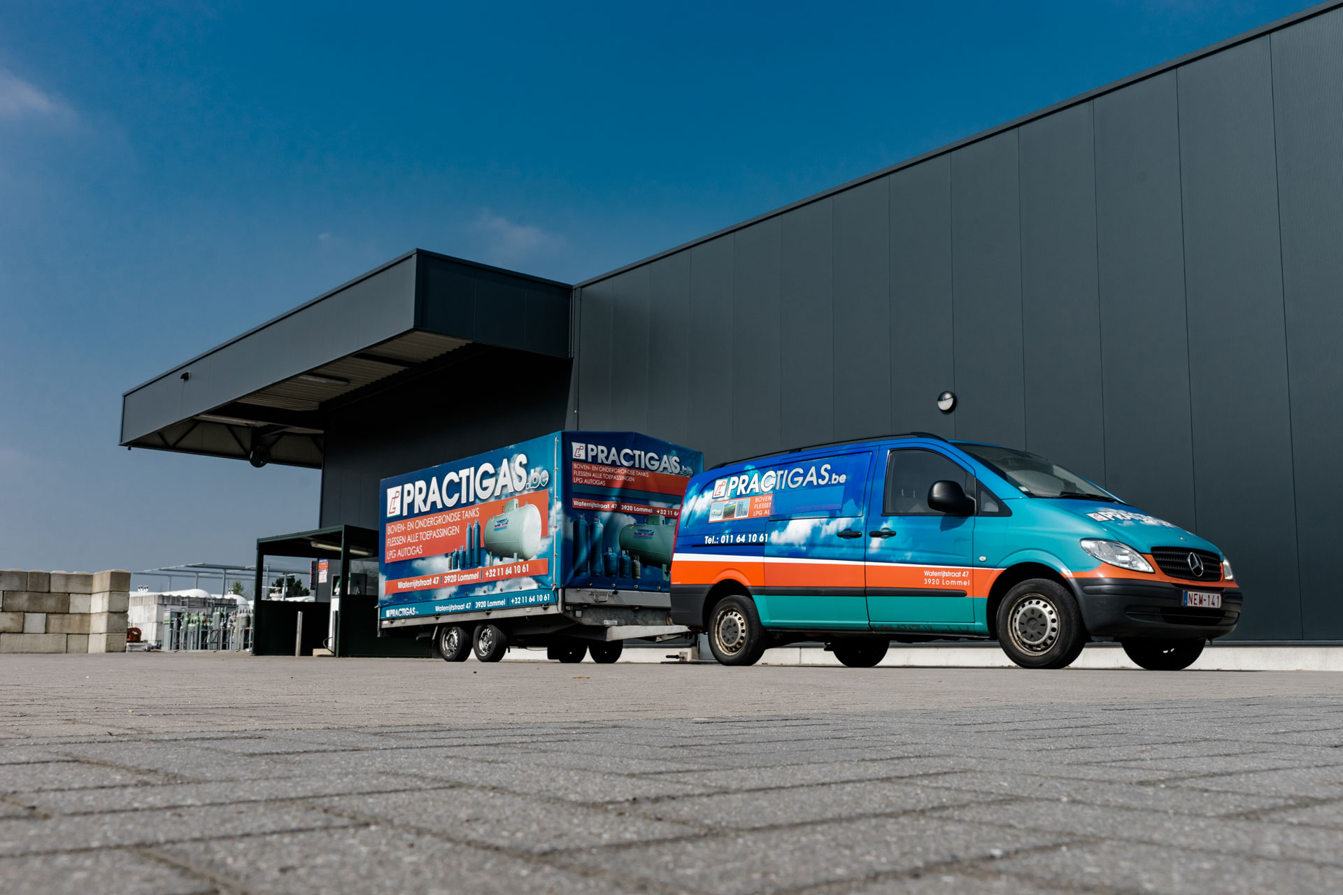 LPG servicestation in Lommel