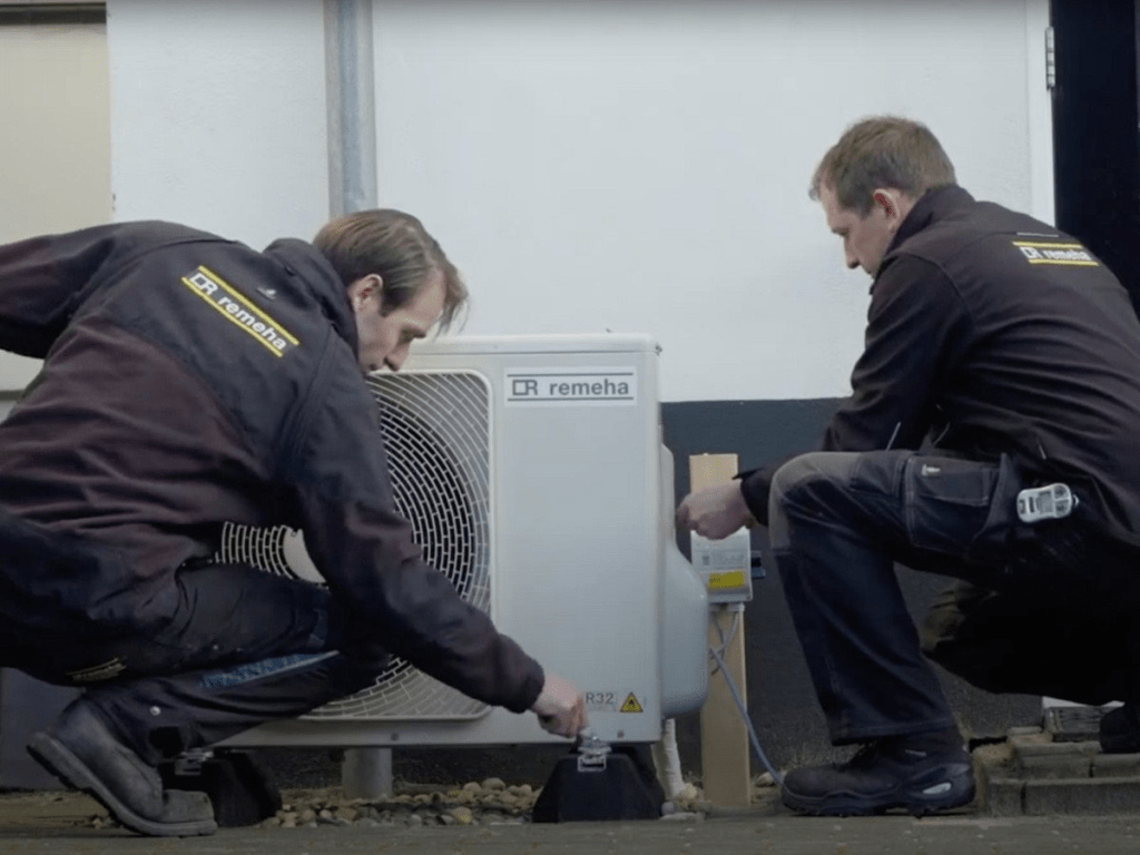 Verkoop warmtepomp