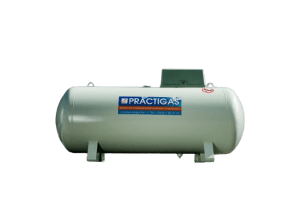 Practigas bovengrondse gastank 1000 liter transparent