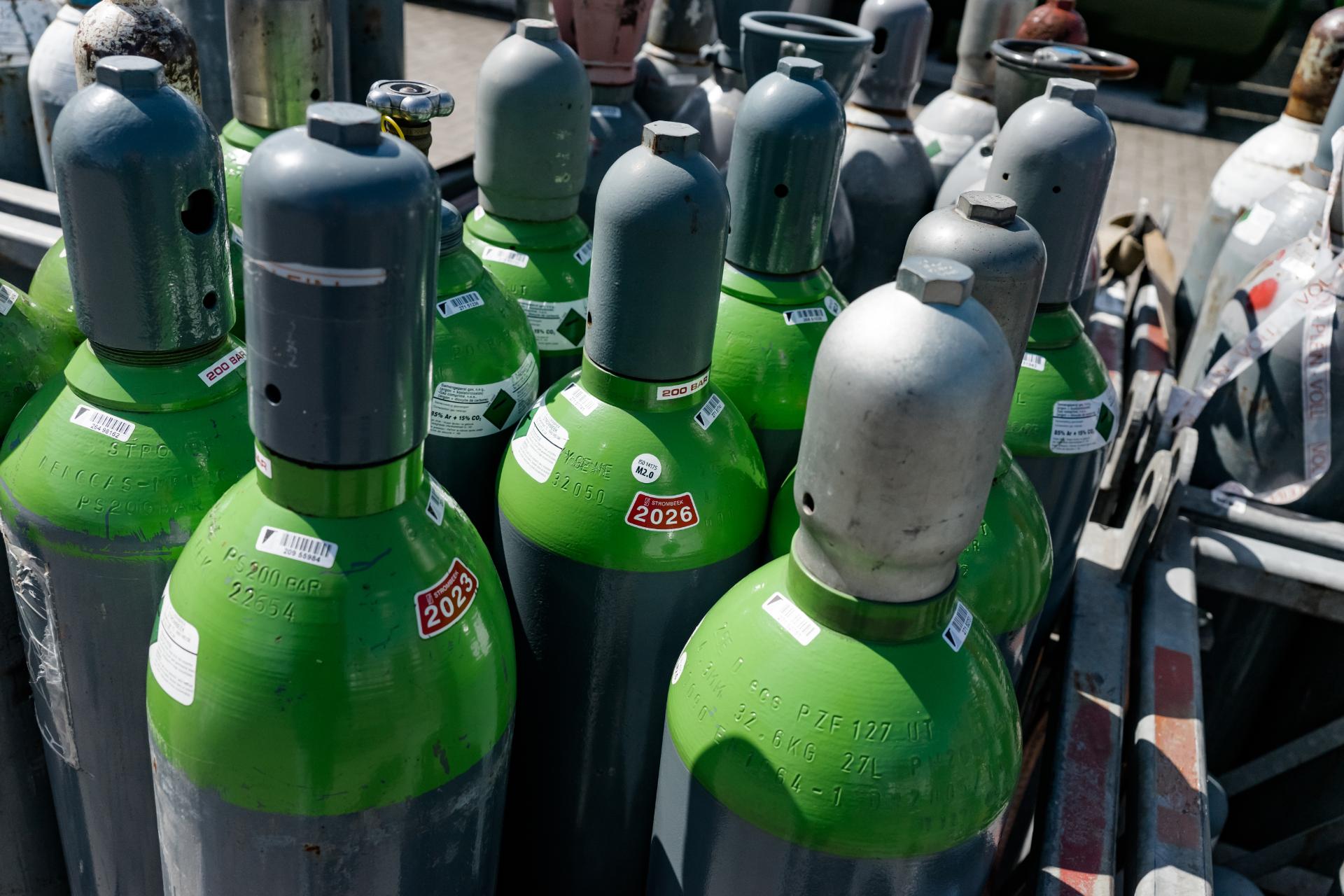 Practigas levert alle gassen die uw onderneming nodig heeft