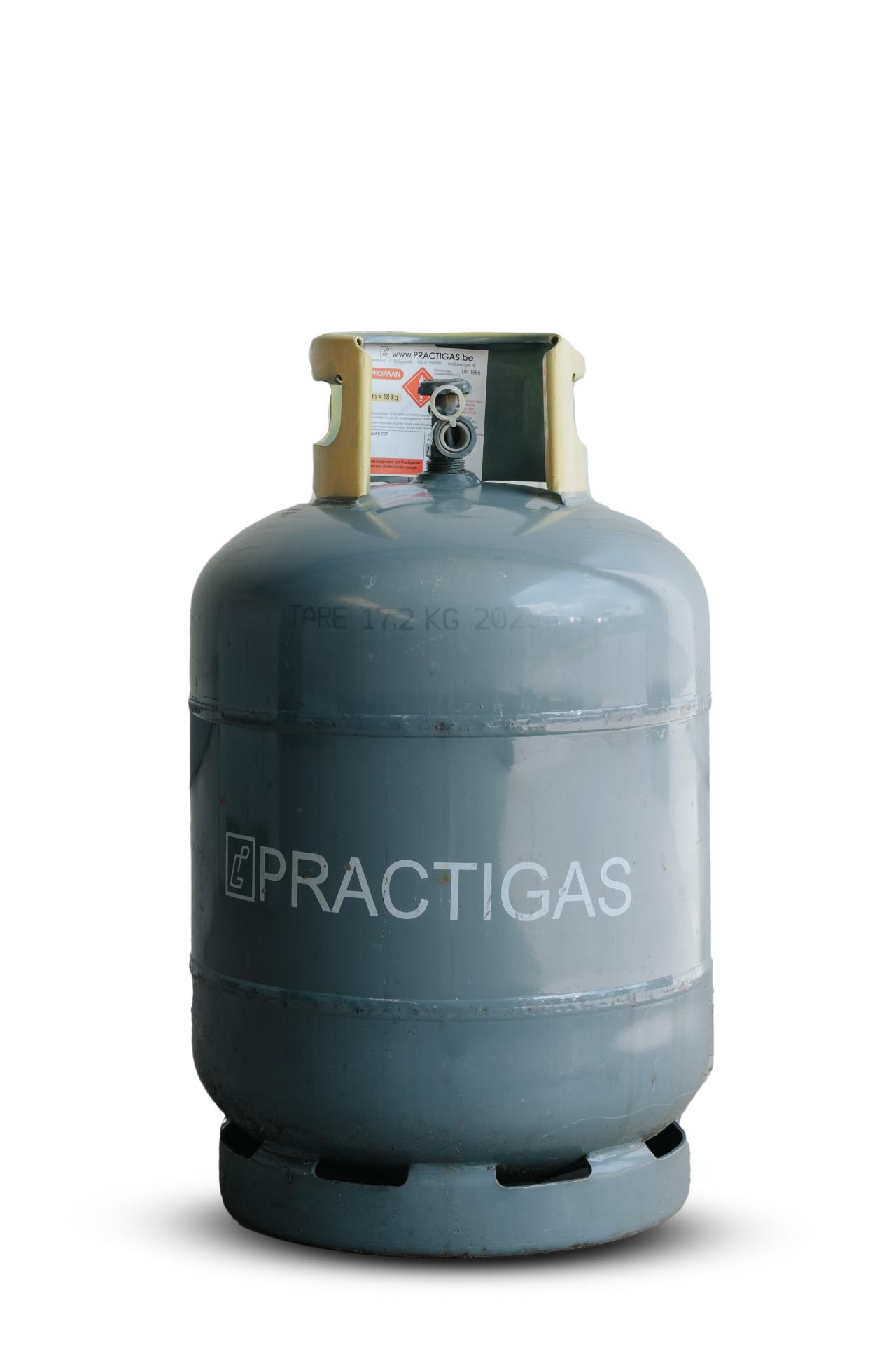 Gasfles 18kg heftruck practigas