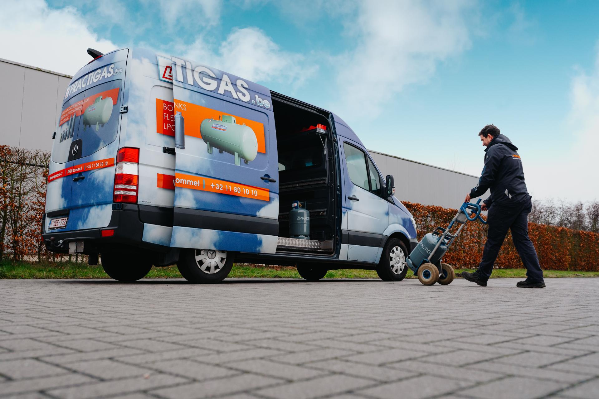 Gasflessen van practigas koken of verwarmen waar je wil wanneer je wil